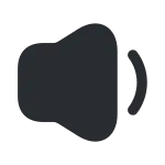 Volume Low 1 SVG Icon